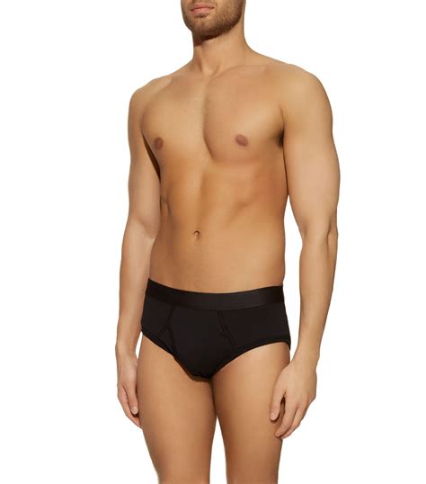 Mens Sunspel White Superfine Cotton Briefs Harrods Uk