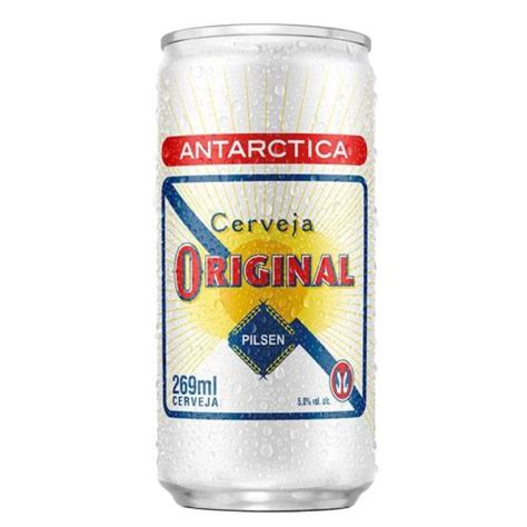 Cerveja Antarctica Original Lata 269ml Sonda Supermercado Delivery