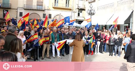 Video Unes Persones Es Concentren A Lleida Contra L Amnistia En