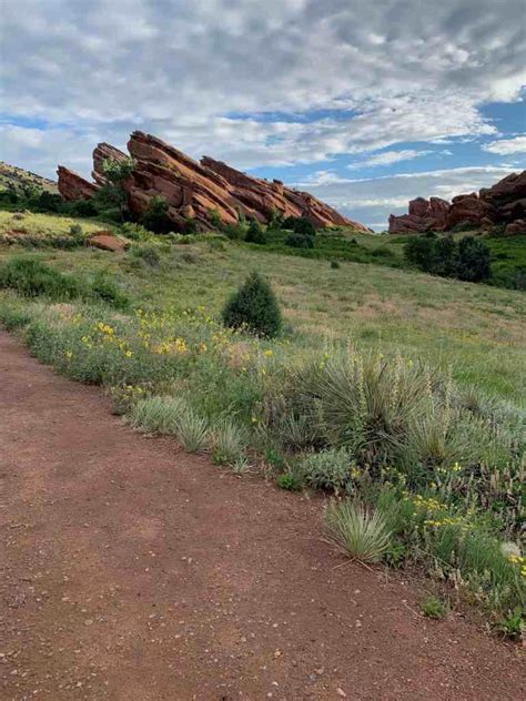 Red Rocks Denver Sunrise And Hiking Mile Marker Memories