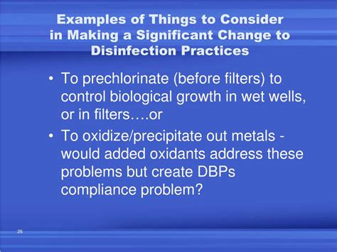 PPT Disinfectants And Disinfection Byproducts Rule Stage 1 2 DBPRs