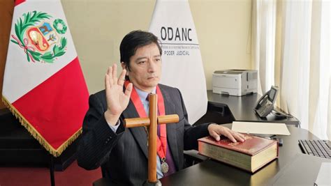 Nuevo Jefe De La Odanc Piura Asume Funciones Noticias Corte