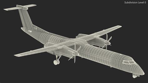 3D model bombardier q400 nextgen passenger - TurboSquid 1494448