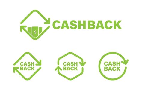 Premium Vector Set Of Cashback Icons Cashback Vector Icon Logo