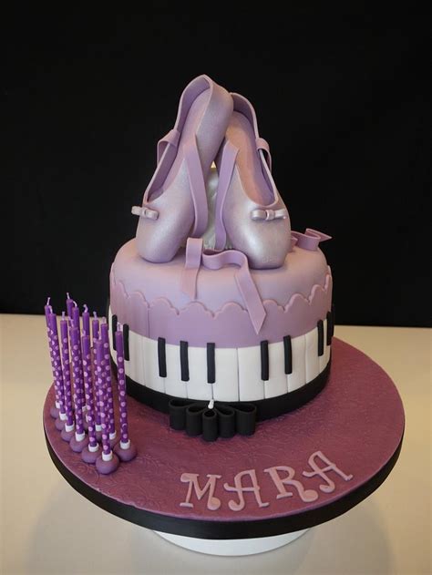 Ballet Shoes Cake Decorated Cake By Galatia Cakesdecor