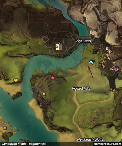 Gendarran Fields Maps Guild Wars Game Guide Gamepressure