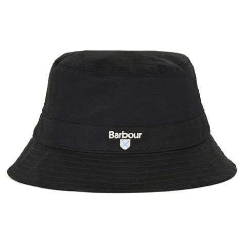 Barbour Cascade Bucket Hat Black Mha0615bk Cas