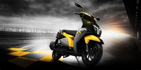 TVS scooters with price in India in July 2024