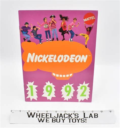 MATTEL NICKELODEON 1992 Toy Fair Employee Dealer Catalog - Wheeljack's Lab