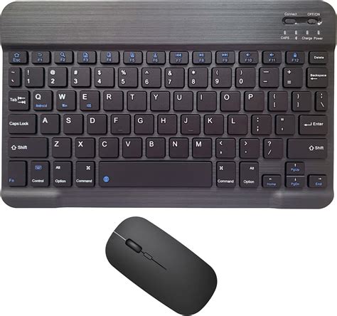 Ensemble Clavier Et Souris Bluetooth Rechargeable Ultra Fin Et Portable