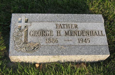 George Henry Mendenhall 1887 1945 Find A Grave Memorial