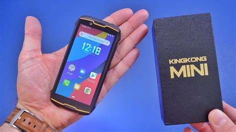 Smallest Rugged Phone Ever Cubot KINGKONG Mini YouTube