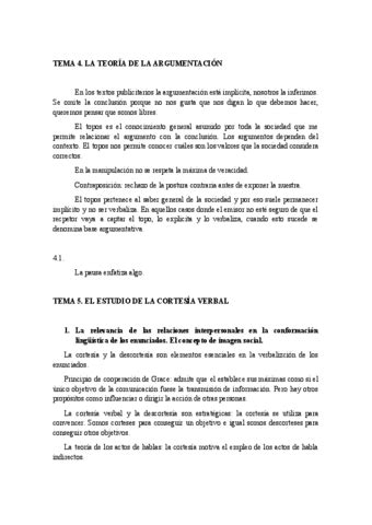 Tema 4 Analisis Del Discurso Pdf