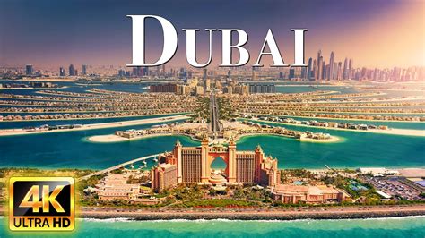 Flying Over Dubai K Video Uhd Relaxing Music Along With Beautiful