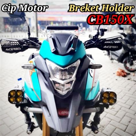 Jual Breket Holder Cb X Breket Dudukan Holder Hp Handphone Motor Cb