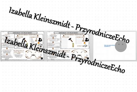 Minizestaw na temat Substancje i ich właściwości sketchnotka