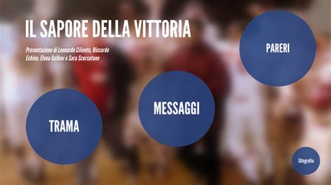 Il Sapore Della Vittoria By Sara Scursatone On Prezi