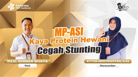 MP ASI Kaya Protein Hewani Cegah Stunting Hari Gizi Nasional Ke 64