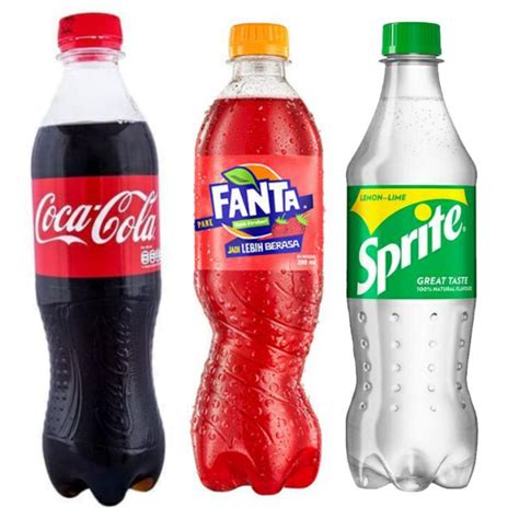 Jual Fanta Strawberry Coca Cola Sprite Botol 390ml Shopee Indonesia