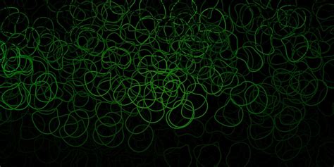 Dark Green Vector Background With Random Forms 6464558 Vector Art At