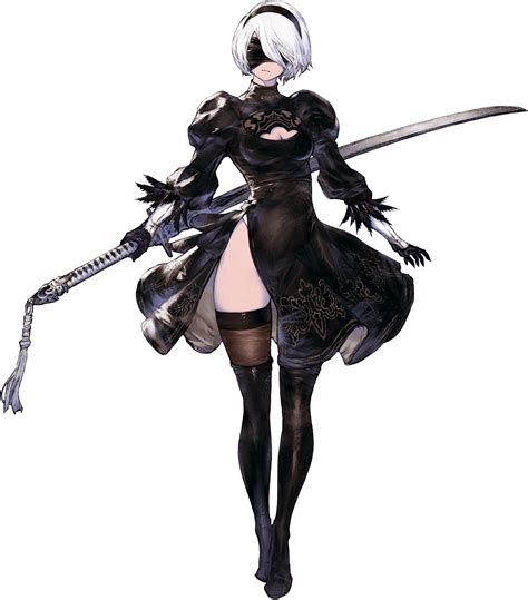 Nier automata replicant 2b art thethoughtcatalogs.com