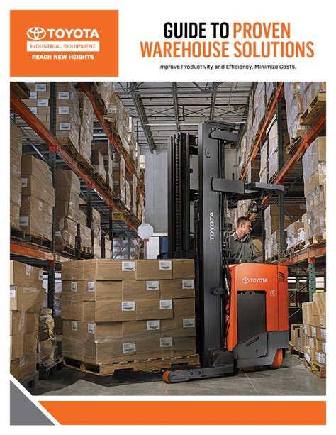 Guide To Proven Warehouse Solutions Toyota Forklifts