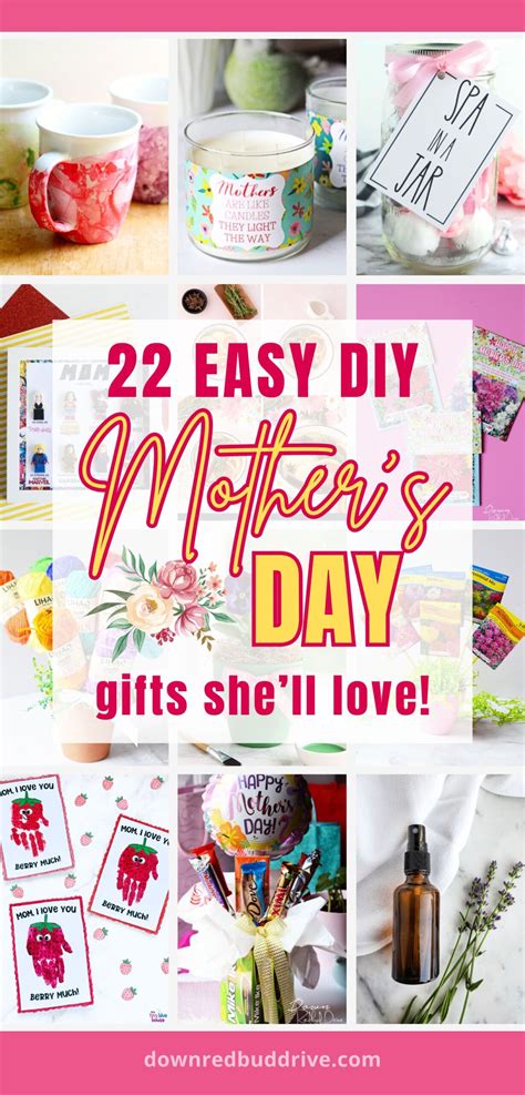 diy mothers day gift ideas