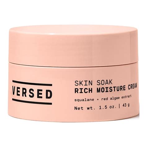 Versed Skincare Moisturizing Face Cream With Squalane Red Algae