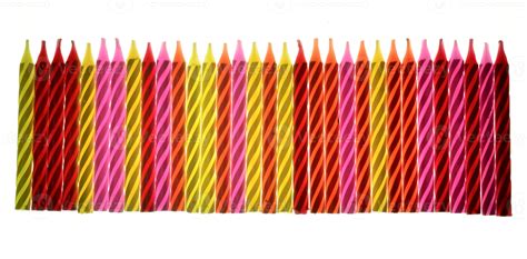 Colorful Birthday Candles 1360129 Stock Photo At Vecteezy