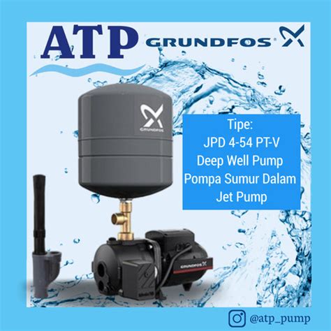 Jual Grundfos Jpd Pt V Jet Pump Pompa Air Sumur Dalam Kota