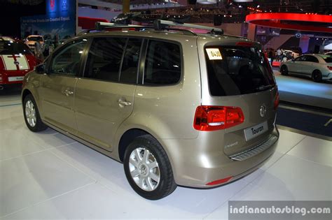 Vw Touran Rear Three Quarter At The Philippines Motor Show 2014