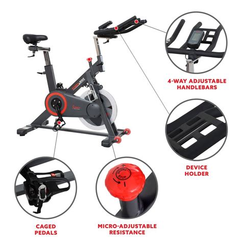 Premium Smart Magnetic Belt Drive Indoor Cycling Exercise Bike With