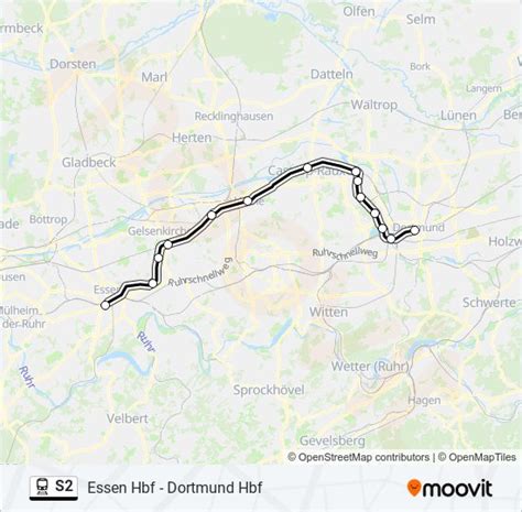 s2 Route Fahrpläne Haltestellen Karten Dortmund Hbf Aktualisiert