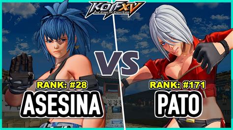 Kof Xv Shermie Asesina Leona Athena Shermie Vs Pato Saltillo Rock