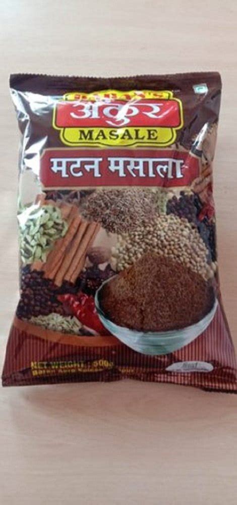 Ankur Masale Mutton Masala Packaging Size 500 G Packaging Type