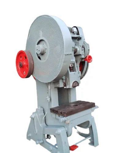 Power Source Mechanical Mild Steel Ton C Type Power Press Machine At