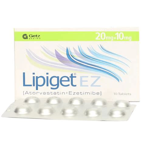 Lipiget EZ 10/20mg | Dawailo