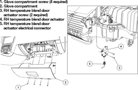 2008 Ford F150 Blend Door Actuator