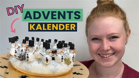 Low Budget Schneemann Adventskalender ⛄️ ️ Youtube