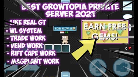 BEST PRIVATE SERVER GROWTOPIA 2021 GTAS YouTube