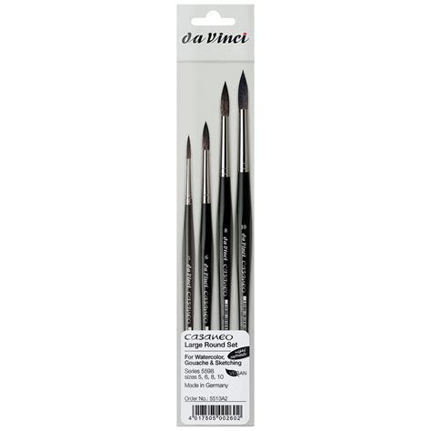 Departments Da Vinci Casaneo Synthetic Watercolor Brush Series 5598 4