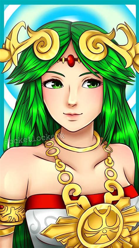 Palutena By Pocketlocketx On Deviantart Kid Icarus Super Smash Bros