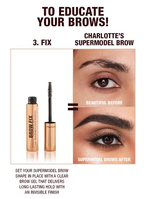 Black Brown Legendary Brows Tinted Brow Gel Charlotte Tilbury