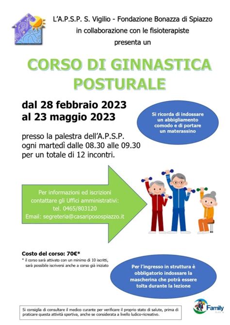 Corso Ginnastica Posturale A Spiazzo Presso Rsa Campane Di Pinzolo It