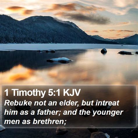 1 Timothy 51 Kjv Bible Verse Images