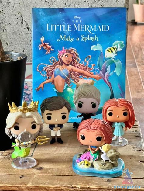 Premier Aper U Des Funko Pop La Petite Sir Ne En Live Action Disneyphile