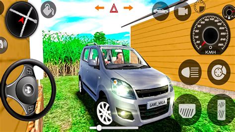 Indian Cars Simulator 3d Maruti Wagonr Driving 😎 Gadi Wala Game Car