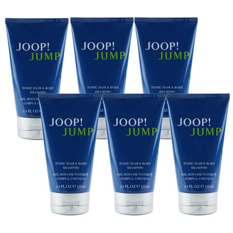 Joop Jump 6 X 150 Ml Tonic Hair Body Shampoo Duschgel