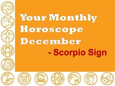 Your Monthly Horoscope December Scorpio Sign Vedic Astro Zone