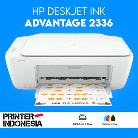 Promo Printer HP DeskJet 2335 2336 2337 Ink Advantage Printer 2875